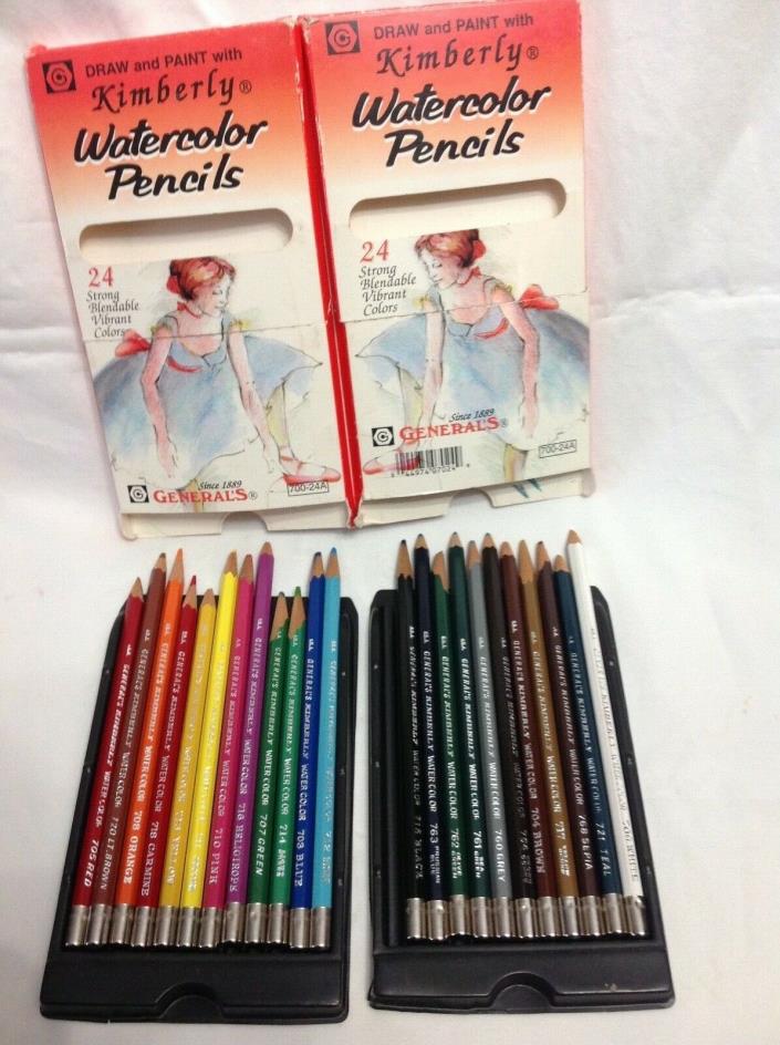 General's  Kimberly Watercolor Pencils