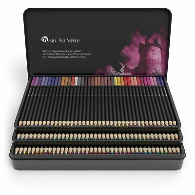Young Artist 120 Pcs Colored Pencil Set for Expert Layering Top Quality