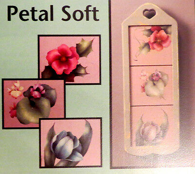 JEANNE DOWNING FLOWER PETALS OIL PAINTING LESSON VHS VIDEO & PATTERN