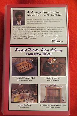 KINGSLAN FISHER OLSON DEWBERRY FOLK STROKE PAINT LESSON VIDEO VHS #10