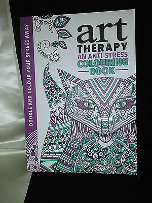 Colour Therepy Book Anti Stress Adult Soft cover Michael Omara 2014 NEW