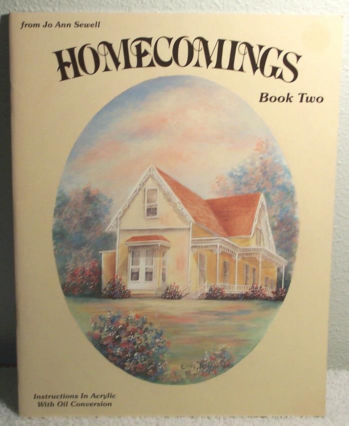 HOMECOMINGS Book Two by Jo Ann Sewell 1992 acrylic with oil conversion art Book
