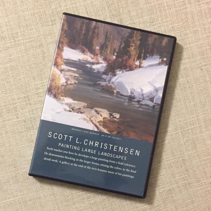 Scott Christensen Painting Large Landscapes