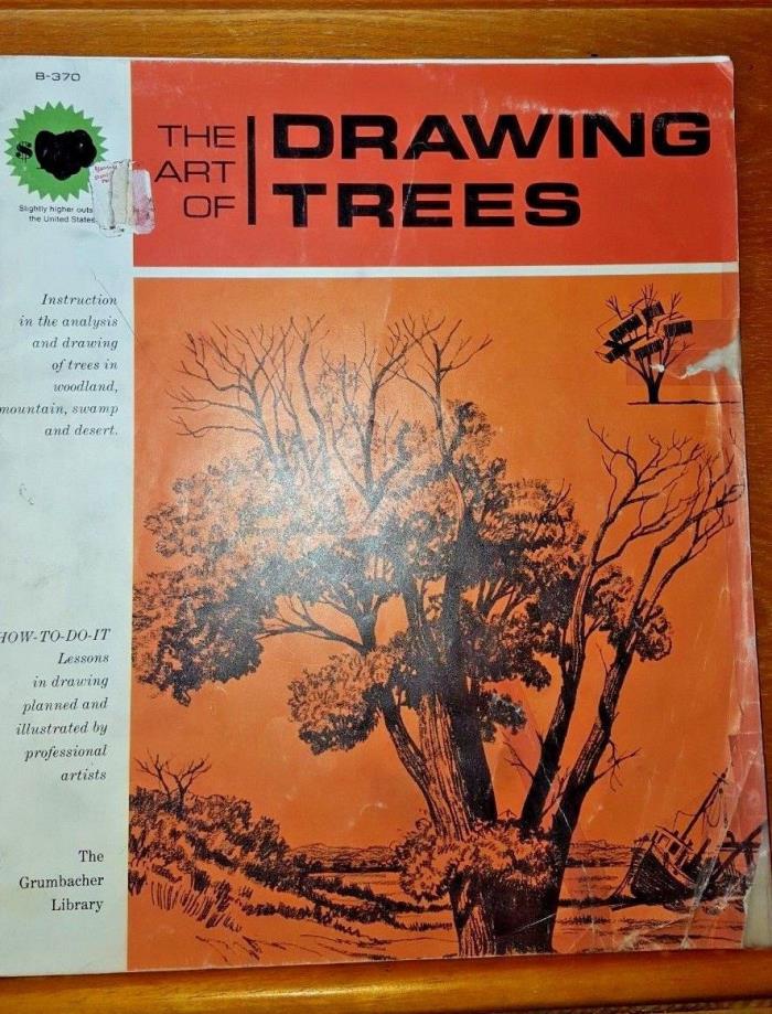 The Art of Drawing Trees by Walter Brooks The Grumbacher Library Paperback 1966