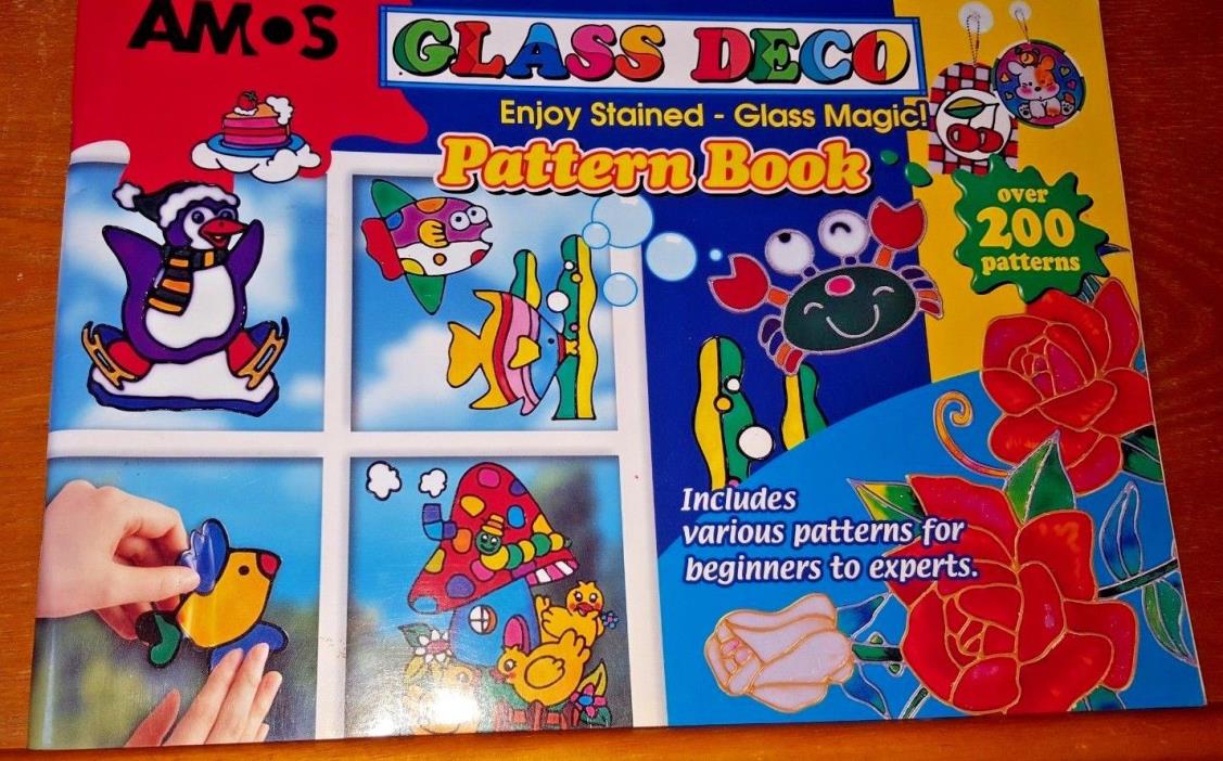 Amos glass Deco Stained Glass Magic Painting 200 Patterns