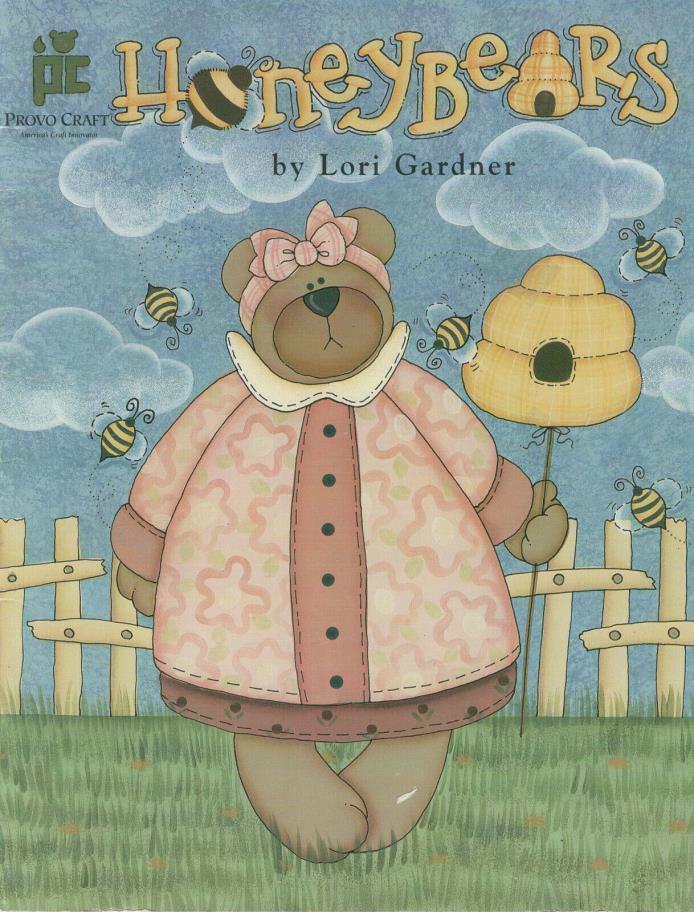 Honey Bears  Craft Book Painting Designs Patterns Instructions