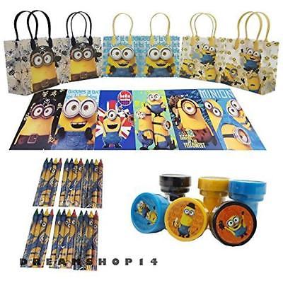 Disney's Minions Party Favor Coloring Book Set (42 Pcs) By