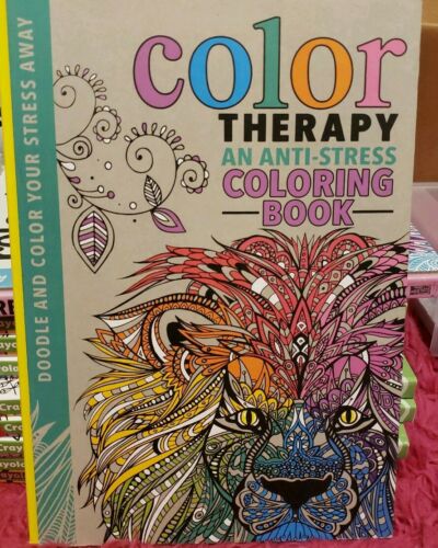 Color Therapy Anti-Stress Coloring Book