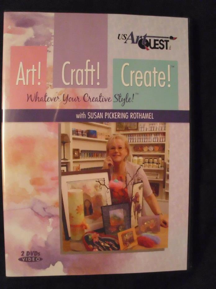 Art! Craft! Create! with Susan Pickering Rothamel (DVD)