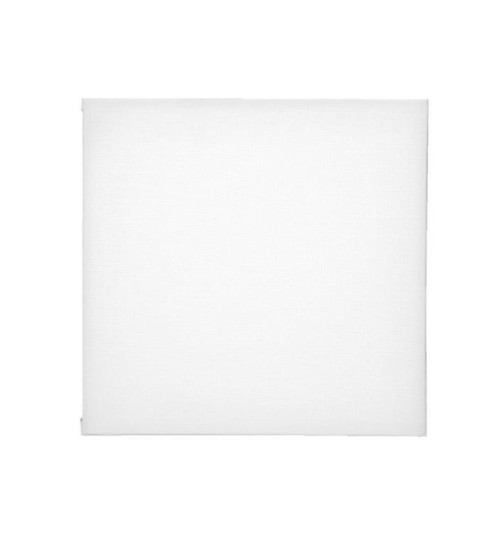 Sax Genuine Canvas Panel, 12 x 12 Inches, White