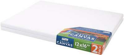 Pro Art Stretched Artist Canvas Twin Pack 2/Pkg 12