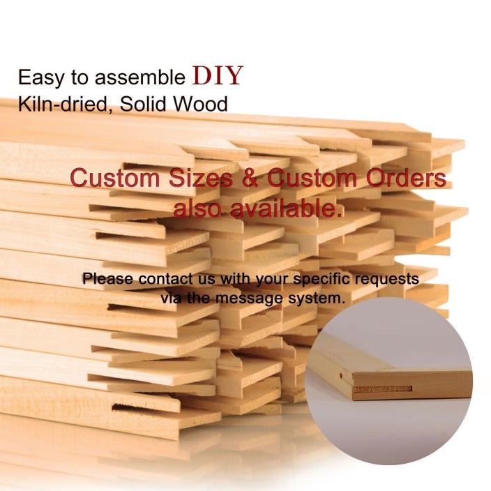 Wooden Stretcher Bars, 3/4