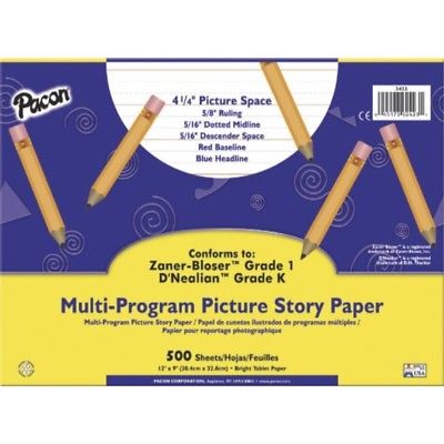 Pacon Multi-Program Picture Story Paper, 12