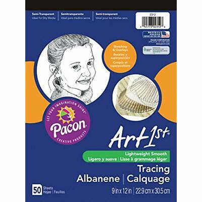 Art1st Tracing Paper Pad, 9 X 12 Inches, 50 Sheets (2312) Drafting Tools Office