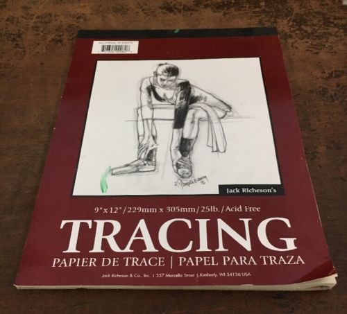 50 Sheets of Jack Richeson’s Tracing Paper 229mm x 305mm