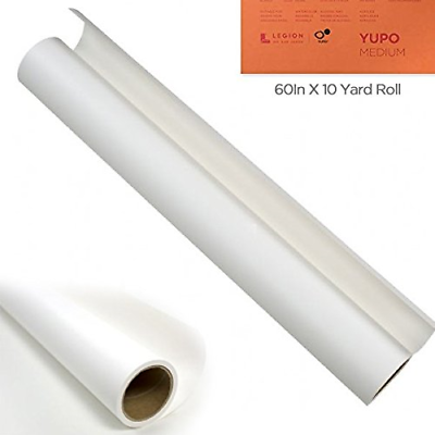 Yupo Polypropylene Roll 60Inch X 10Yds by Legion Paper