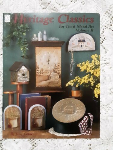 Heritage Classics For Tin & Metal Art Vol. 2 By Jane Crick Tole Painting 1994.