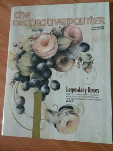 The decorative painter  Magazine July /Aug Issue 4 1999 Decorative painting book