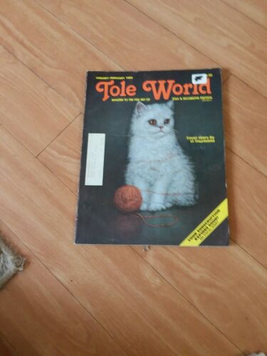 Decorative tole painting books litTle World Jan/ Feb 1985 Magazine issue