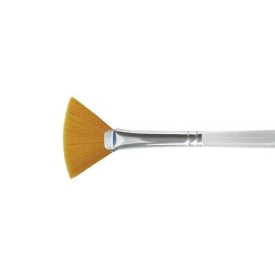 Royal & Langnickel Clear Choice Gold Taklon Fan Brushes - Size 4  - Fan, Size 4
