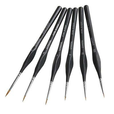 Detail Paint Brush Set Miniature Fine Detailing Tip Acrylic Art Painting Brushes