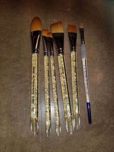 Scharff Paint Brushes Lot/6 Series 432 Champagne 1