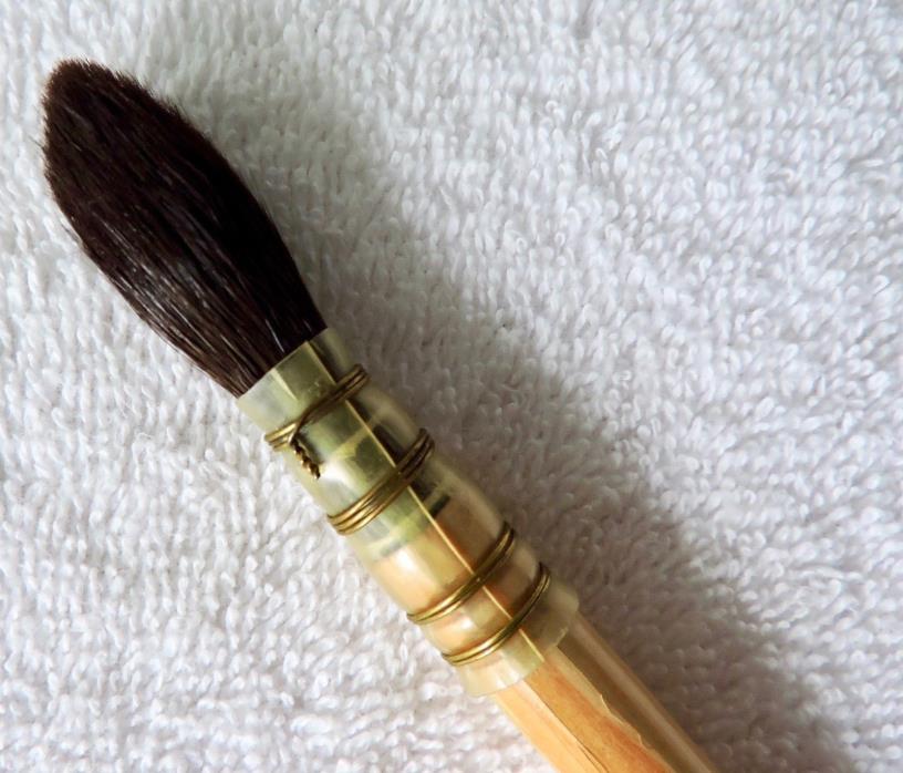 NEW Old Stock Artist Paint Brush, ISABEY Series 6234 Petit Gris Size 4, France.