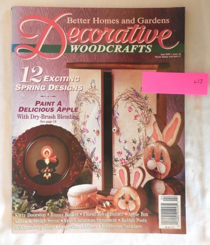 Better Homes and Gardens Decorative Woodcrafts Decorative Painting Book/Magazine