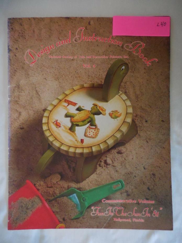 Design & Instruction Book - Commemorative Volume Decorative Painting Book