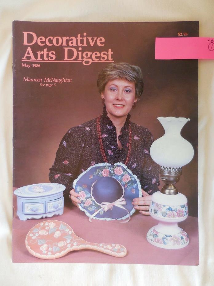 Decorative Arts Digest Book/Magazine, May 1986 Back Issue