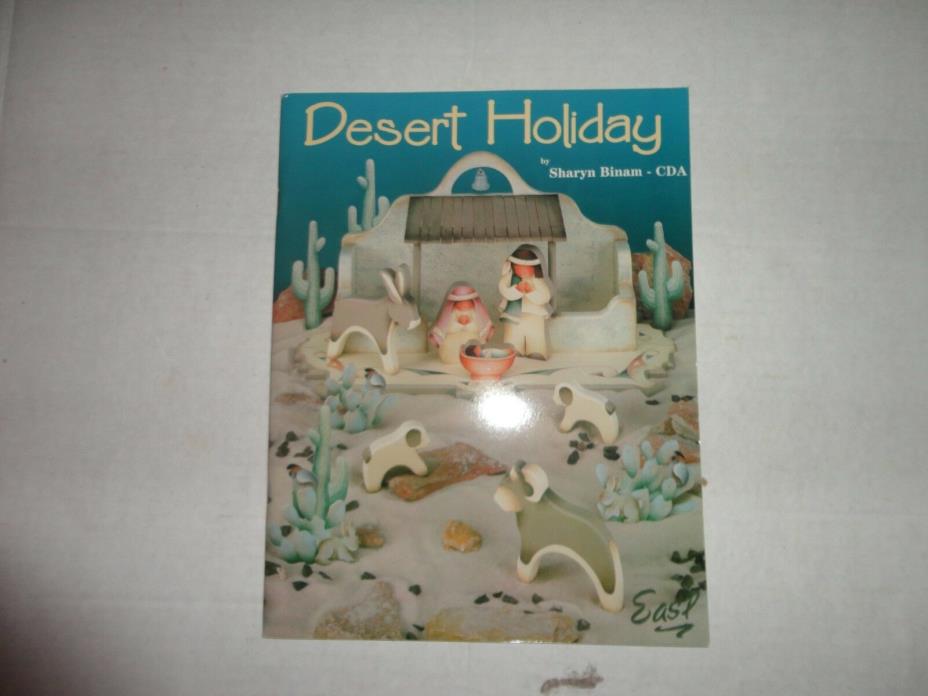 Desert Holiday Painting Book- Binam- Nativity/TerraCotta Ornaments/Southwest Mot