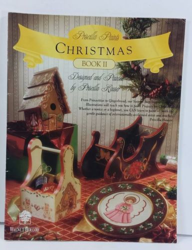 Priscilla Paints Christmas Book II Tole Painting Book