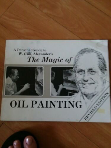 Decorative painting books Bill alexander painting1979 magic of oil painting