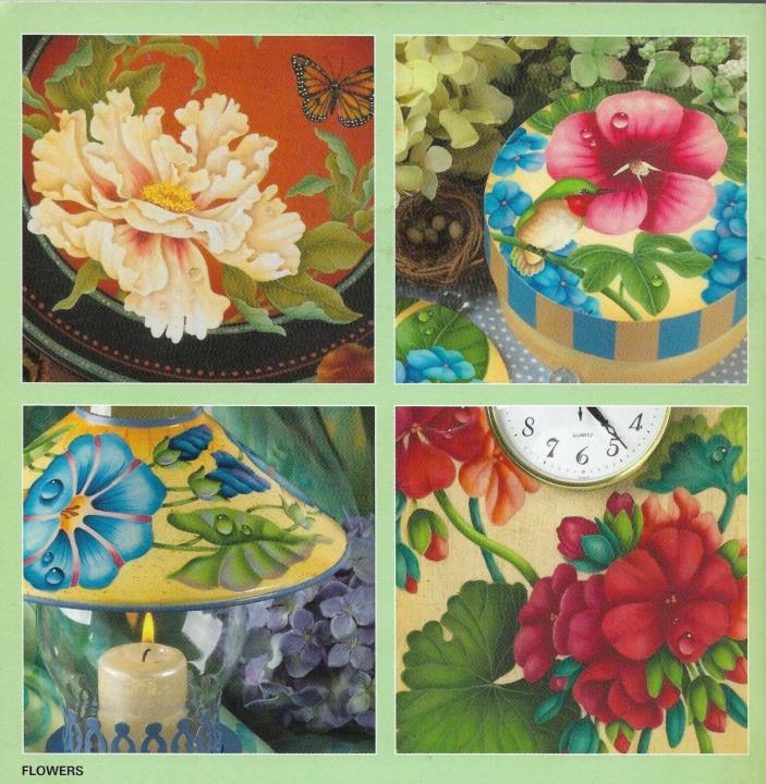 Decorative Painting Patterns-FLOWERS By Barbara Baatz