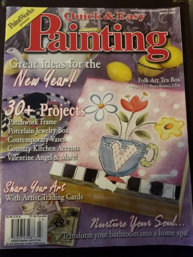 Quick and Easy Painting Magazine March 2005