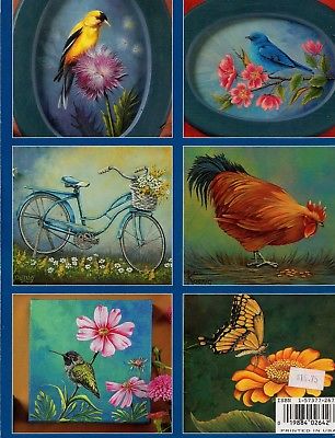 Tole Painting Book Country's Edge Vol. 7 Shirley Koenig Birds Butterfly Monarch
