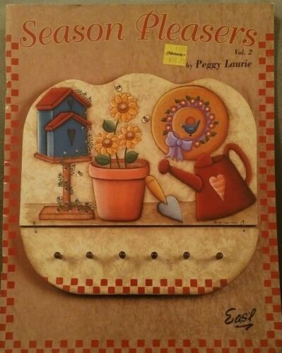 SEASON PLEASERS VOL 2 TOLE PAINTING BOOK PEGGY LAURIE