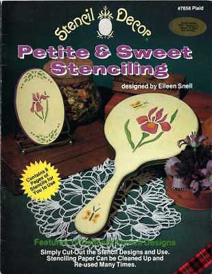 STENCILING Decor PETITE & SWEET Patterns by PLAID # 7656