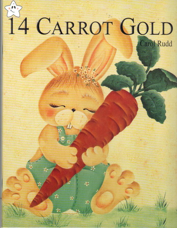 14 CARROT GOLD~CAROL RUDD~AWESOME LITTLE CHARACTERS!!