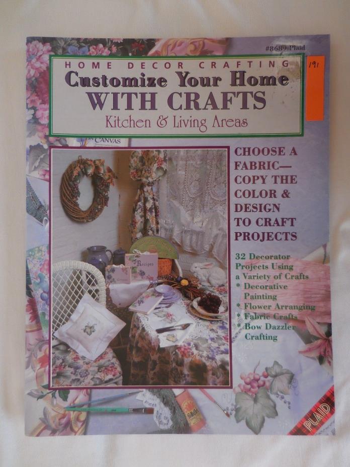 Customize Your Home With Crafts Decorative Painting Book, 1992