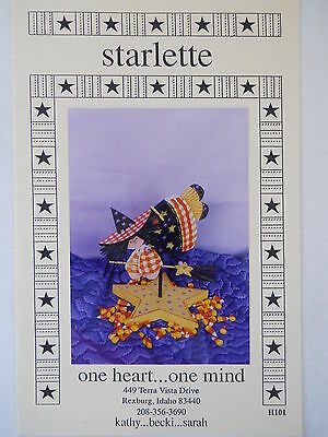 Starlette Witch Painting Pattern Packet by One Heart-One Mind-Halloween Witch