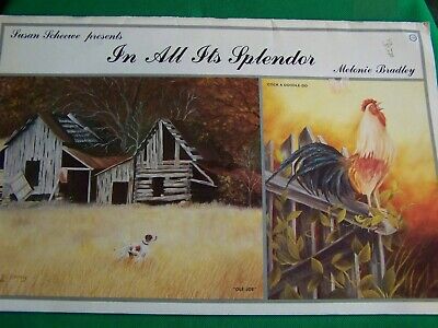 IN ALL ITS SPLENDOR OIL LANDSCAPES BY MELONIE BRADLEY SCHEEWE 1985 TOLE PAINT