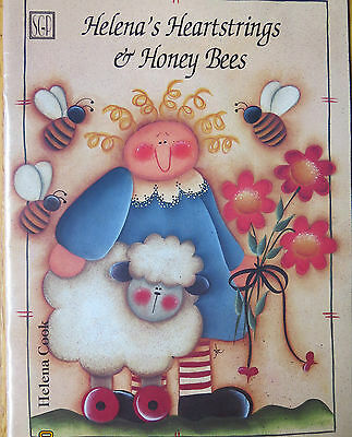 HELENA COOK HEARTSTRINGS & HONEY BEES BEGINNER Painting PROJECT Booklet