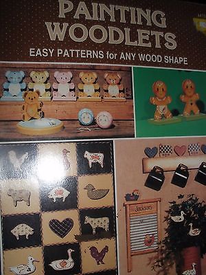 DECORATIVE TOLE PAINTING PATTERN BOOK PAINTING WOODLETS