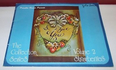 1977 Hauser THE COLLECTION SERIES STRAWBERRIES Vol. 2 FOLK ART TOLE CRAFT BOOK *