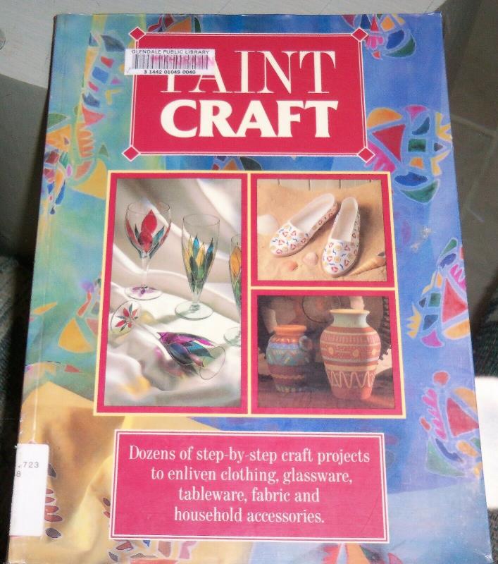 PAINT CRAFT TOLE ART PROJECTS, INSTRUCTIONS PATTERNS BOOK 1995 PAINTING PRINTING