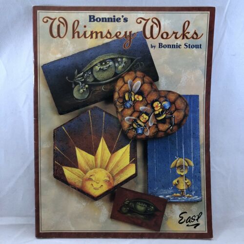 Whimsey Works Painting Pattern Book Bonnie Stout Insects Bugs Duck Easl Tole