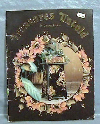 1982 TREASURES UNTOLD TOLE PAINTING PATTERN BOOK Bryant