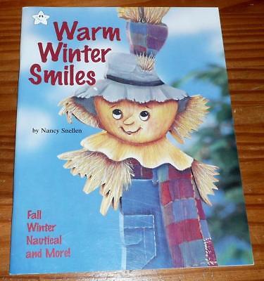 Warm Winter Smiles  Decorative Arts Tole Folk Painting Fall Winter Nautical