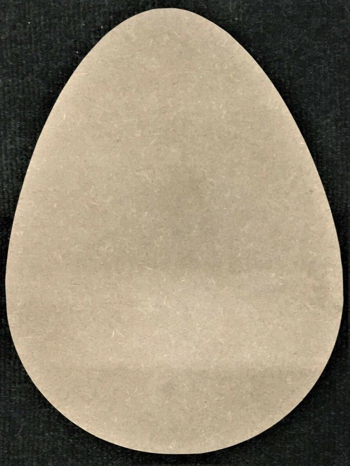 Easter Egg Unfinished MDF Cutout Made in the USA
